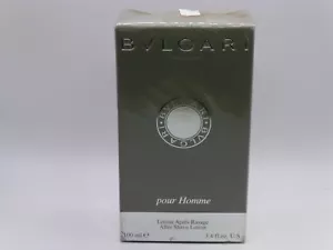 Bvlgari POUR HOMME After Shave Lotion 100ml - New Boxed & Sealed/Box Dented/Rare - Picture 1 of 6
