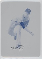 2013 Leaf Perfect Game Showcase Metal Printing Plate Cyan 1/1 Mac Marshall 0a7