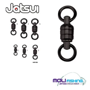 JATSUI Emerillón SSBB Con Rodamiento Muy Resistente de Acero Con 2 Solid Anillos - Picture 1 of 1