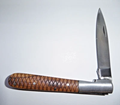 Nueva Navaja de Bolsillo Plegable Grande Hecha a Mano D2 Acero Tallado Manijas Foto 1 de 4