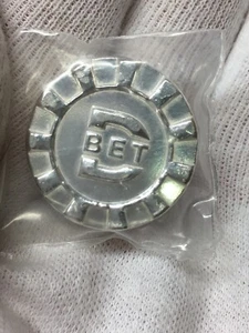 *YPS BET Chip* 1oz Yeager's Poured .999 Fine Silver RARE - ONLY ONE ON EBAY - Picture 1 of 4