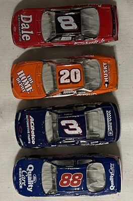 Lot Of 4 Hasbro Diecast NASCAR Racing Cars. Very Good Condition. - Image 1 of 4