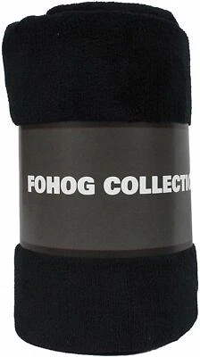 Sofá cama manta suave de felpa polar franela sofá cama colores lisos 50" x 60" Foto 1 de 4