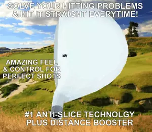 OFFSET DISTANCE SLICE KILLER CUSTOM FAIRWAY WOODS ELIMINATE YOUR SLICE #3 5 7 9 - Picture 1 of 6