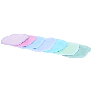 7x Gesichtsreinigungstuch Mikrofaser Wiederverwendbar Kosmetik Pad Make Up - NEU - Bild 1 von 4