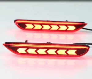 1 pair For Nissan Altima 2019-2023 2024 LED Rear Fog Light Tail Bumper Lights - Picture 1 of 9