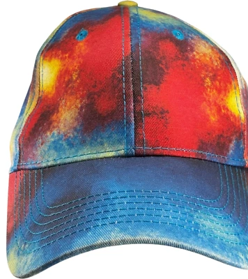 Gorra Cayler & Sons Ajustable Tie Dye Usada - Muy Buen Estado Foto 1 de 4