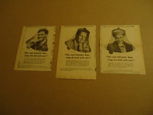 Schäfer Bier 1952 Zeitungspapier Anzeigen - Bild 1 von 1