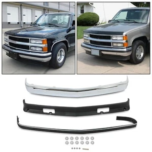 Front Bumper Kit Deflector For 1988-2000 Chevrolet GMC C/K 1500 2500 3500 Yukon - Picture 1 of 17