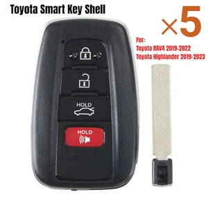 5PCS For Toyota Smart Key Shell for Lonsdor FT02 PH0440B/ FT11-H0410C69 - Picture 1 of 5