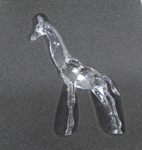 Swarovski Silber 5,5" Kristall Giraffe in Präsentationsbox um 1999 - Bild 1 von 3