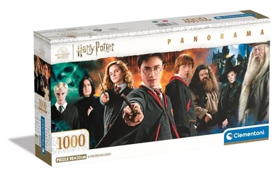 Clementoni Puzzle Panorama Harry Potter - 1000 Pezzi - Puzzle Adulti, Poste 7VO6 - Immagine 1 di 4