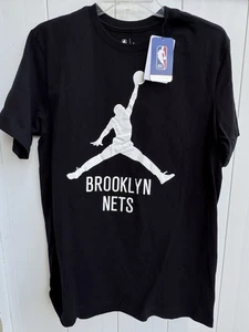 Nike Brooklyn Nets Basketball Mens T- Shirt Small - Picture 1 of 5