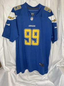 Nike NFL Onfield San Diego Chargers Joey Bosa #99 Adult 3XL Sky Blue - Picture 1 of 9