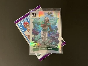 2025 Panini Donruss De'Von Achane Oversized Jumbo Downtown #10 - Miami Dolphins - Picture 1 of 5