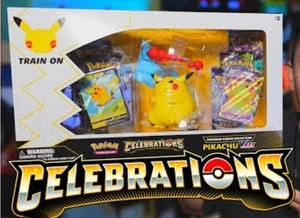 Pokémon TCG Celebrations Premium Figure Collection Pikachu VMAX Box - Sealed NEW - Picture 1 of 4