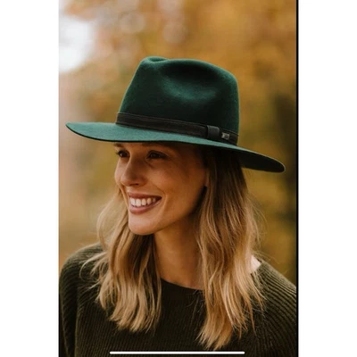 COAL HEADWEAR WOOL FELT HAT WOMENS BAND METAL LOGO FALL WINTER SPRING CLASSIC - Image 1 of 4