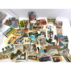 180+ Mixed Lot Vintage Postcards Locations 1900s–1970s Ephemera RPPC - Picture 1 of 12