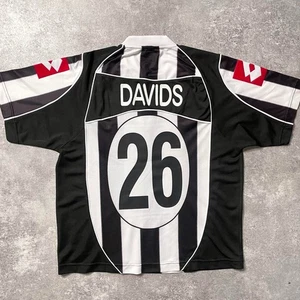 Maglia Home Edgar Davids Juventus 2002-2003 #26 Lotto Autentica L Taglia F/S JP - Foto 1 di 20