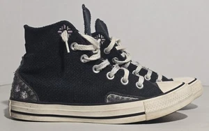 Converse Chuck Taylor All Star High Autumn Floral Embroidery - Black Size 7.5 - Picture 1 of 10