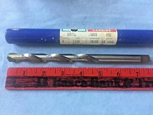 Chicago Latrobe, Drill Bit 7" x 15/32" .4688, Carbide, Masonry, twist flute,Tang - Picture 1 of 4