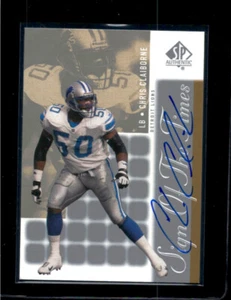 2000 SP Authentic  #  DL  Chris Claiborne  LB  Auto  Detroit Lions - Picture 1 of 2