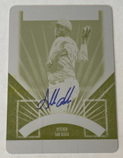 2015 Panini Elite Extra Edition Austin Smith #52 YELLOW PRINTING PLATE AUTO #1/1