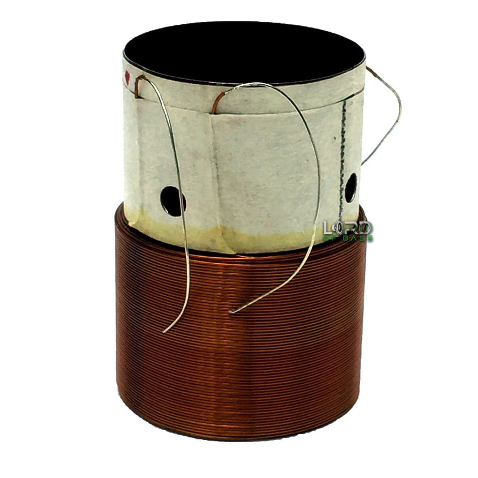 LORD OF BASS 1.5" Dual 4 Ohm Voice Coil Subwoofer Speaker Parts VCXHYQ042#
