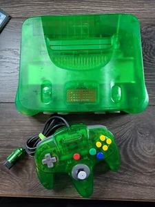 Console Nintendo 64 verde giungla N64 testata - Foto 1 di 8