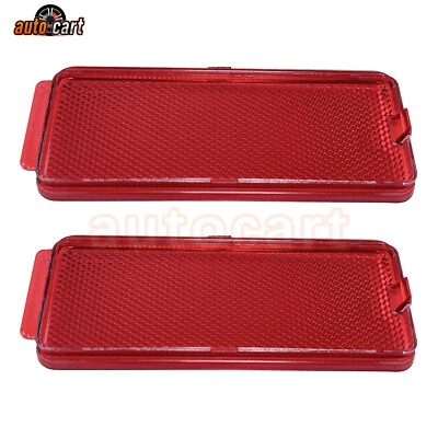 Lente de luz refletora de porta interna 2 peças compatível com 1999-2007 Ford F250 F350 F450 F550 - Imagem 1 de 4