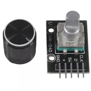 360 Degrees Rotary Encoder Module Brick Sensor Switch Development KY-040 Aurdino - Picture 1 of 4