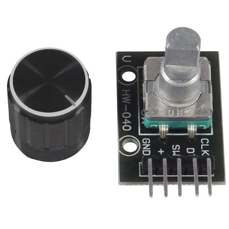 360° Rotary Encoder Module KY-040 Brick Sensor Clickable Switch Arduino ARM PIC - Image 1 of 4
