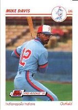 1991 Line Drive AAA #180 Mike Davis