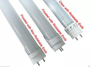 4 Pack+ LED Fluorscent Replacement Tube T8/T10 120/60cm, 4ft/2ft 18W/9W 4000K; - Picture 1 of 16