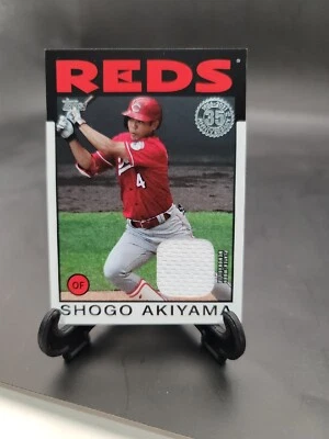 2021 Topps 1986 Topps Baseball Relic Card Shogo Akiyama #86R-SA - Image 1 of 2
