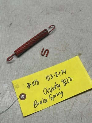 Resorte y clip de extensión de freno de tractor Gravely 8122 Foto 1 de 3