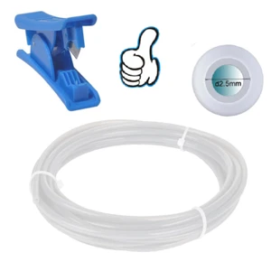 3D Drucker PTFE Rohr für 1,75mm Filament Extruder 2mm Innendurchmesser 4mm Außendurchmesser Teflonschlauch// - Bild 1 von 11