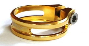 13g Straße MTB Sitzpfostenklemme 31,8 mm 7075 für 27,2 mm oder 26,8 mm Gold KCNC - Bild 1 von 3