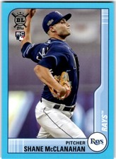 2021 Topps Big League #229 Shane McClanahan Electric Blue