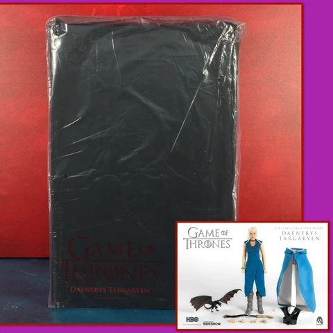 Sideshow Threezero Game Of Thrones Daenerys Targaryen 1:6 Scale Figure Sealed Cover