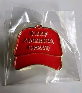 Make America Great Again Hat Pin MAGA Presidential Candidate Trump New Enameled - Picture 1 of 5