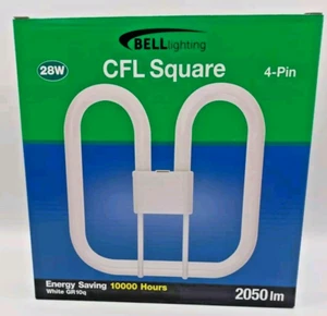 BELL CFL Square 2D Bulb 28 W 4-Pin / BELL T5 Circular Tube (M41) - Picture 1 of 13