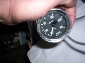 Smiths 52mm capillary Oil Temperature Gauge With Black Face/Chrome Bezel - Picture 1 of 2