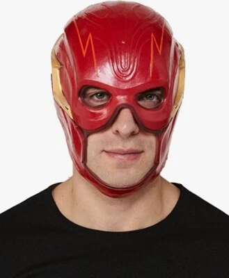 Flash Latex Overhead Mask - DC The Flash Movie - Costume Accessory - Adult - Image 1 of 2