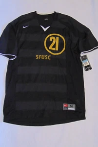 NEW WITH TAG NIKE #21 SFUSC BLACK TEAM SHIRT - Picture 1 of 6