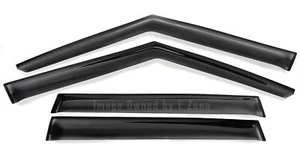 Front Rear Window Visor Vent Rain Wind Guard Shade For 15-Up Mini Clubman F54 - Picture 1 of 4