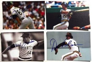 PITTSBURGH PIRATES ~ Lot of Autographed Photographs - Picture 1 of 1