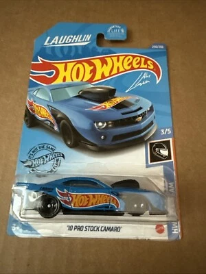 1 Camaro Hot Wheels Blue HW Race Team 10 Pro Stock 2020 Foto 1 de 4