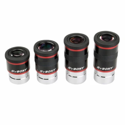 SVBONY 1.25inch 6/9/15/20mm Telescope Eyepiece 68° Ultra Wide Angle Kit - image 1 of 4