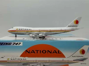Inflight200 1:200 National Boeing 747-100 N77773 Old Colors IF741NA0923P - Picture 1 of 2